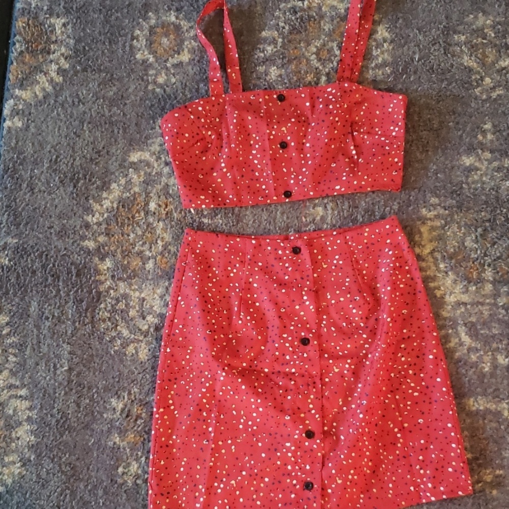2 piece skirt set